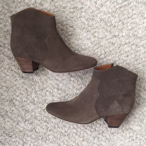 Never worn w/box Isabel Marant Dicker grey boots